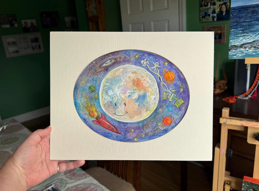Fly Me To The Moon Print