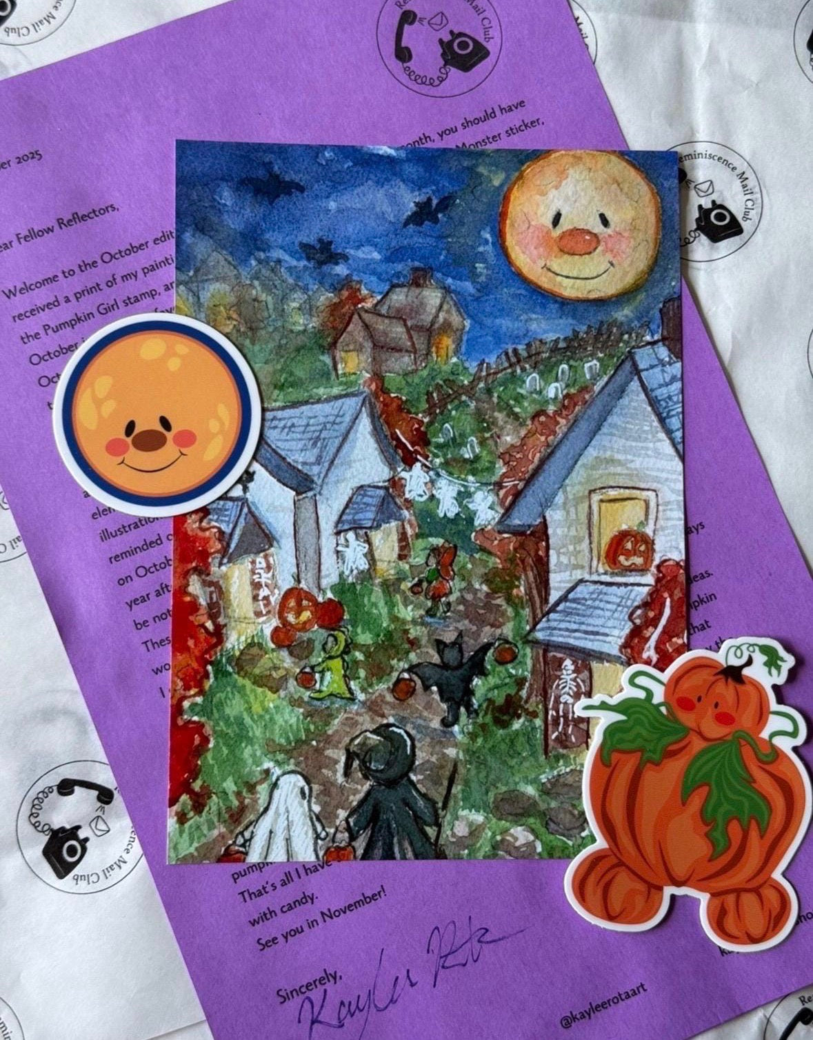 Oct 2025 Catch Up Reminiscence Mail Club