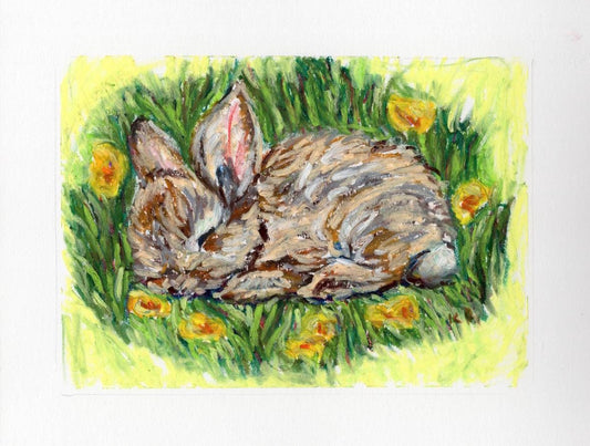 Baby Bunny Print