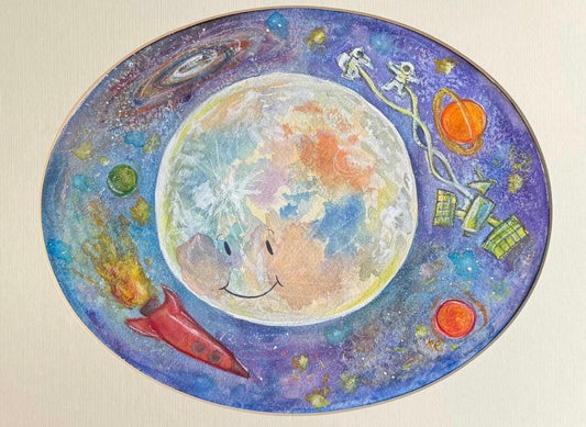 Fly Me To The Moon Print