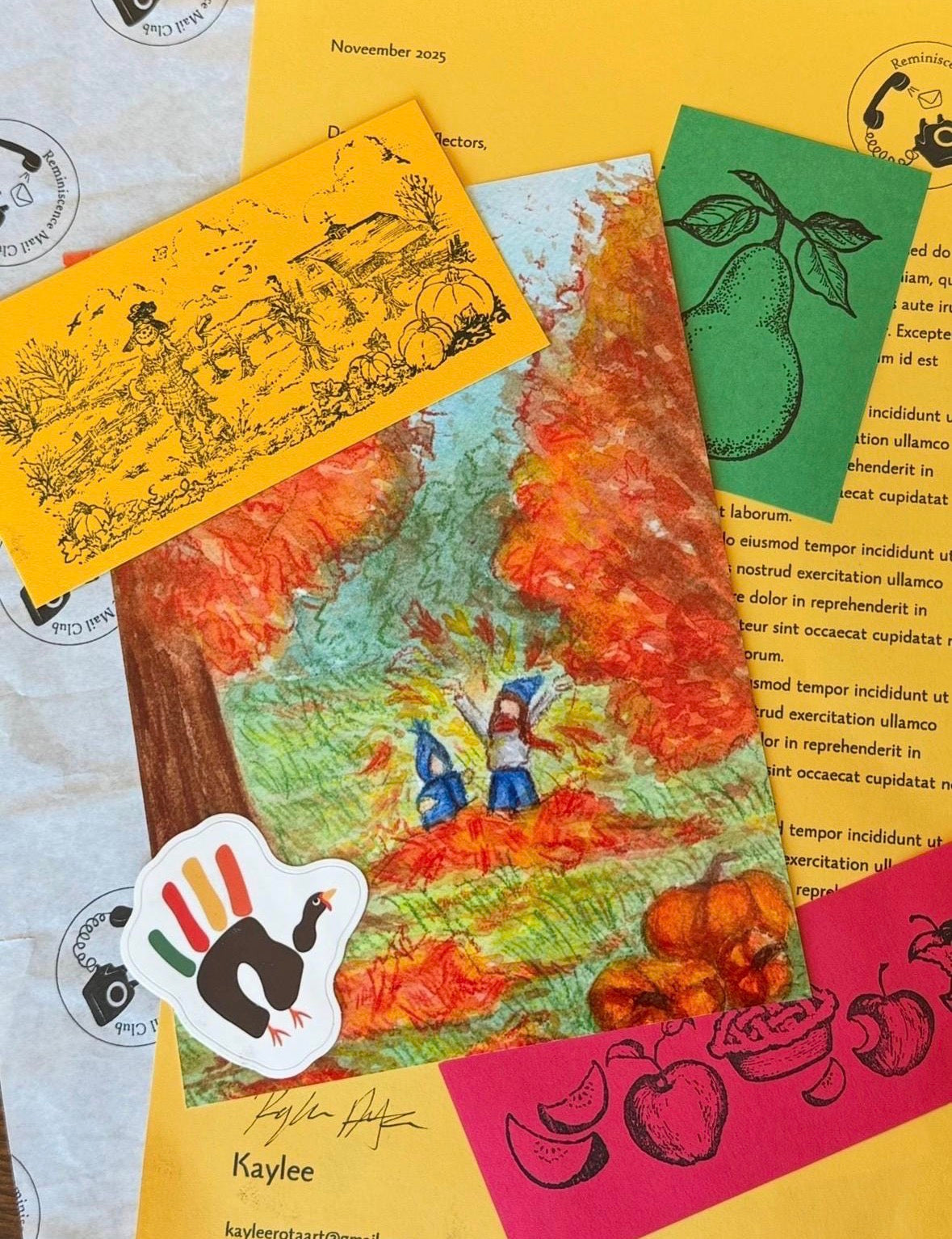 Nov 2025 Catch Up Reminiscence Mail Club